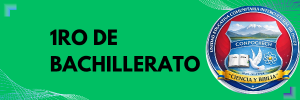 Bienvenidos a 1ro de Bachillerato 