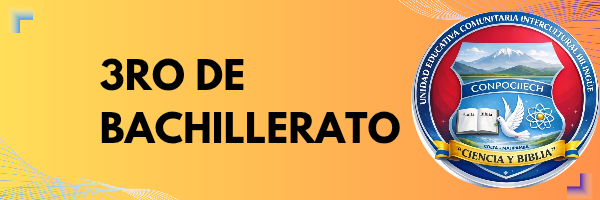 Bienvenidos a tercero de bachillerato